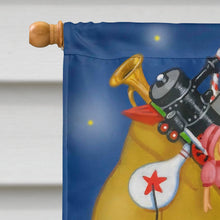 Load image into Gallery viewer, Santa Claus Hope I Don't Get Stuck Flag Canvas House Size PJH3014CHF