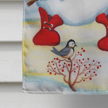 Load image into Gallery viewer, Snowman Fish'en Friends Flag Canvas House Size PJH3016CHF