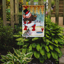 Load image into Gallery viewer, Snowman Fish'en Friends Garden Flag – Decorative Outdoor Yard Flag PJH3016GF