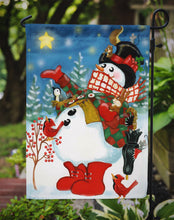 Load image into Gallery viewer, Snowman First Star I See Tonight Garden Flag – Decorative Outdoor Yard Flag PJH3017GF