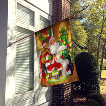 Load image into Gallery viewer, Santa Claus Let Me Check My List Flag Canvas House Size PJH3020CHF