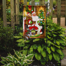 Load image into Gallery viewer, Santa Claus Let Me Check My List Garden Flag – Decorative Outdoor Yard Flag PJH3020GF