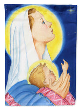 Load image into Gallery viewer, Jesus and Mary Star of Wonder Christmas Flag Canvas House Size PJH3025CHF