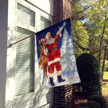 Load image into Gallery viewer, Santa Claus Star Bright Flag Canvas House Size PJH3026CHF