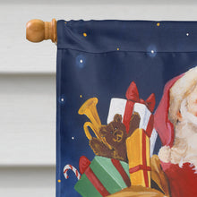 Load image into Gallery viewer, Santa Claus Star Bright Flag Canvas House Size PJH3026CHF