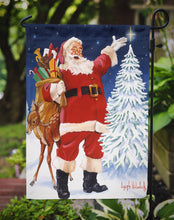 Load image into Gallery viewer, Santa Claus Star Bright Garden Flag – Decorative Outdoor Yard Flag PJH3026GF