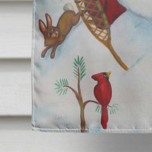 Load image into Gallery viewer, Snowman Snow Shooin Flag Canvas House Size PJH3027CHF