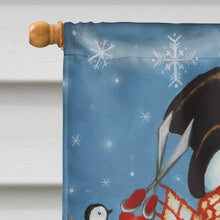 Load image into Gallery viewer, Snowman Snow Maker Flag Canvas House Size PJH3028CHF