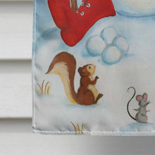 Load image into Gallery viewer, Snowman Snow Maker Flag Canvas House Size PJH3028CHF