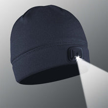 Load image into Gallery viewer, POWERCAP 3.0 Lighted Headlamp Fleece Beanies Rechargeable LED - 150 Lumens
