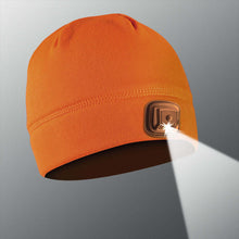 Load image into Gallery viewer, POWERCAP 3.0 Lighted Headlamp Fleece Beanies Rechargeable LED - 150 Lumens