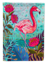 Load image into Gallery viewer, Flamingo Beach Garden Flag – Decorative Outdoor Yard Flag PPD3002GF