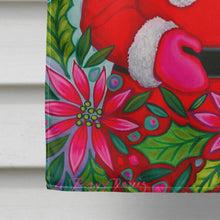 Load image into Gallery viewer, Santa Claus Ho Ho Ho Flag Canvas House Size PPD3004CHF