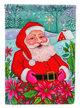 Load image into Gallery viewer, Santa Claus Ho Ho Ho Flag Canvas House Size PPD3004CHF