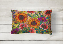 Load image into Gallery viewer, Fall Sunflower Surprise Canvas Fabric Decorative Pillow PPD3014PW1216