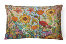 Load image into Gallery viewer, Joy in the Morning Flowers Canvas Fabric Decorative Pillow PPD3017PW1216