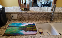 Load image into Gallery viewer, Moved upon the Water Dish Drying Mat – Absorbent, Artistic Kitchen Essentials PPD3018DDM
