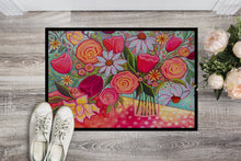 Load image into Gallery viewer, Polka Dots Flowers Doormat - 24x36 Decorative Floor Mat – Indoor/Outdoor Rug with Artistic Flair PPD3019JMAT