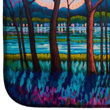 Load image into Gallery viewer, Tanzanite River Dish Drying Mat – Absorbent, Artistic Kitchen Essentials PPD3022DDM