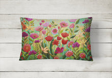 Load image into Gallery viewer, Wild Beauty Flowers Canvas Fabric Decorative Pillow PPD3024PW1216