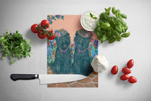 Load image into Gallery viewer, Affenpinscher Sisters Glass Cutting Boards – Durable, Decorative Kitchen Art Large PPP3001LCB