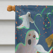 Load image into Gallery viewer, Airedale Boo Hoo Halloween Flag Canvas House Size PPP3002CHF