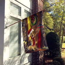 Load image into Gallery viewer, Airedale Welcome Home Christmas Flag Canvas House Size PPP3007CHF