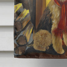 Load image into Gallery viewer, Airedale Welcome Home Christmas Flag Canvas House Size PPP3007CHF