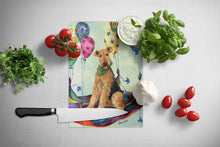 Load image into Gallery viewer, Airedale High Flyer Glass Cutting Boards – Durable, Decorative Kitchen Art Large PPP3008LCB