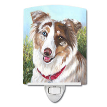 Load image into Gallery viewer, Australian Shepherd Scarlet Ceramic Night Light PPP3009CNL