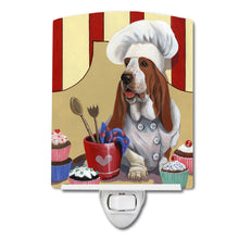 Load image into Gallery viewer, Basset Hound Cupcake Hound Ceramic Night Light PPP3011CNL