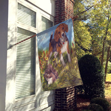 Load image into Gallery viewer, Beagle Hunter Hunted Flag Canvas House Size PPP3016CHF