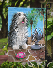 Load image into Gallery viewer, Bearded Collie Cool Summer Garden Flag – Decorative Outdoor Yard Flag PPP3019GF
