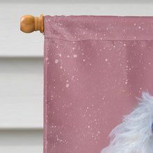 Load image into Gallery viewer, Bichon Frise Girls do it Better Flag Canvas House Size PPP3021CHF