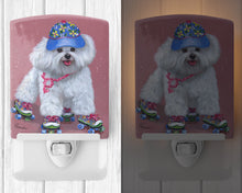 Load image into Gallery viewer, Bichon Frise Girls do it Better Ceramic Night Light PPP3021CNL