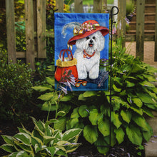 Load image into Gallery viewer, Bichon Frise Mademoiselle Garden Flag – Decorative Outdoor Yard Flag PPP3023GF