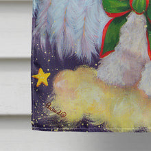 Load image into Gallery viewer, Bichon Frise Christmas Angel Flag Canvas House Size PPP3027CHF