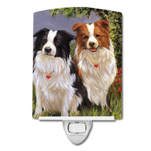 Load image into Gallery viewer, Border Collie Patrol Ceramic Night Light PPP3029CNL
