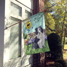 Load image into Gallery viewer, Border Collie Crossing Flag Canvas House Size PPP3030CHF