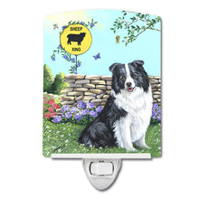 Load image into Gallery viewer, Border Collie Crossing Ceramic Night Light PPP3030CNL