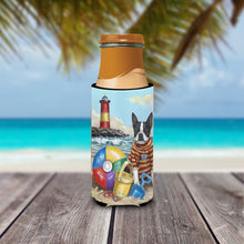 Load image into Gallery viewer, Boston Terrier Beach Baby  Hugger for slim cans PPP3032MUK