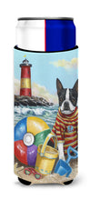 Load image into Gallery viewer, Boston Terrier Beach Baby  Hugger for slim cans PPP3032MUK