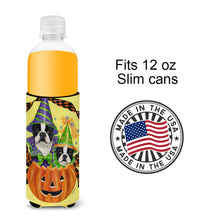 Load image into Gallery viewer, Boston Terrier Halloweenies  Hugger for slim cans PPP3033MUK