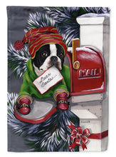 Load image into Gallery viewer, Boston Terrier Letter to Santa Christmas Garden Flag – Decorative Outdoor Yard Flag PPP3035GF