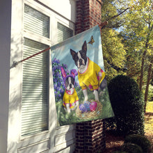 Load image into Gallery viewer, Boston Terrier Easter Bunny Flag Canvas House Size PPP3037CHF