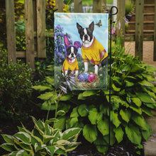 Load image into Gallery viewer, Boston Terrier Easter Bunny Garden Flag – Decorative Outdoor Yard Flag PPP3037GF