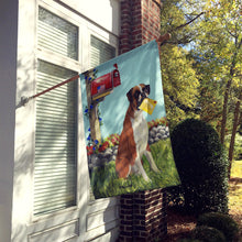 Load image into Gallery viewer, Boxer Got Mail Flag Canvas House Size PPP3039CHF
