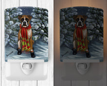Load image into Gallery viewer, Boxer Let's Play Christmas Ceramic Night Light PPP3040CNL