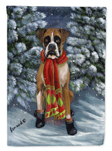 Load image into Gallery viewer, Boxer Let's Play Christmas Garden Flag – Decorative Outdoor Yard Flag PPP3040GF