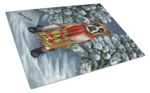 Load image into Gallery viewer, Boxer Let's Play Christmas Glass Cutting Boards – Durable, Decorative Kitchen Art Large PPP3040LCB